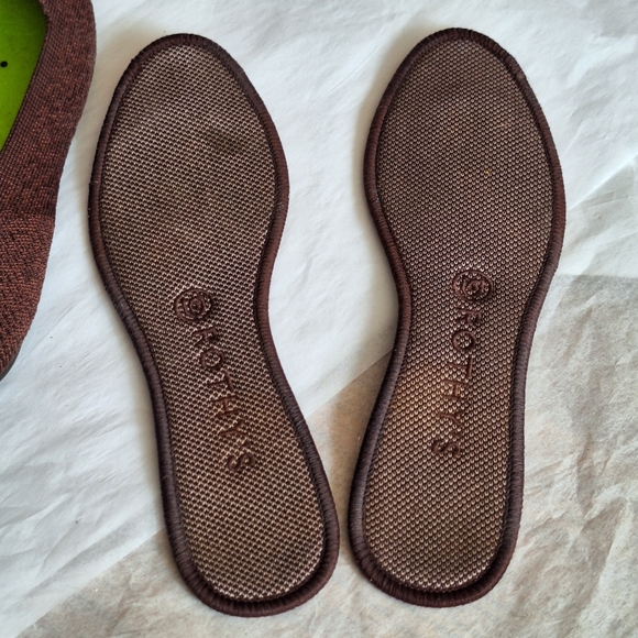 Rothy’s Retired Truffled Python Round Toe Flats Size 8.5 - Picture 12 of 16